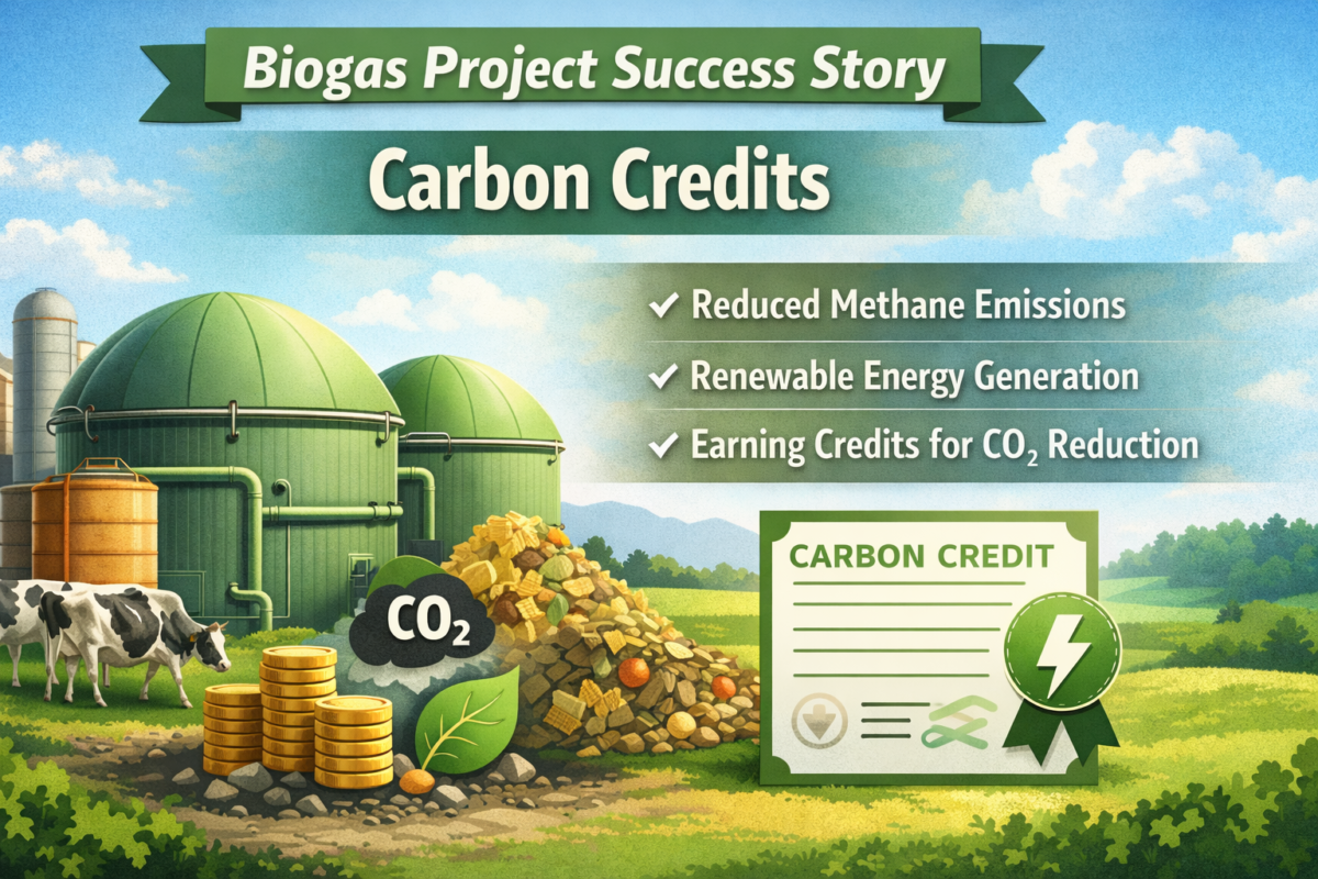 Biogas Carbon Credit Success Stories in India