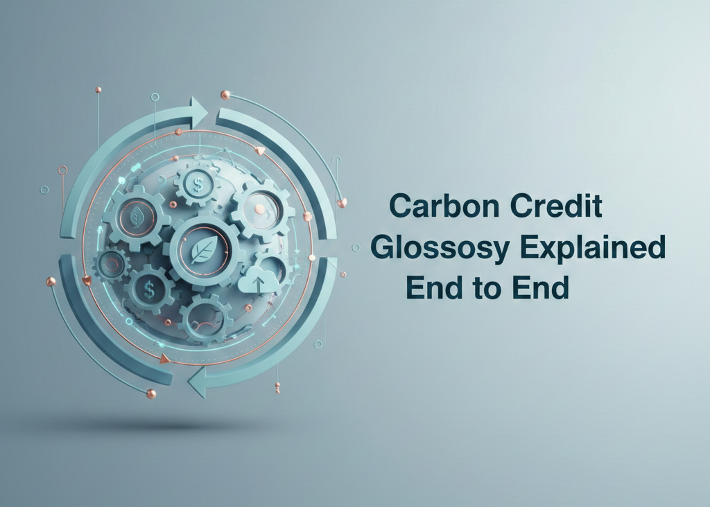 End-to-End Carbon Credit Glossary for Corporate Sustainability