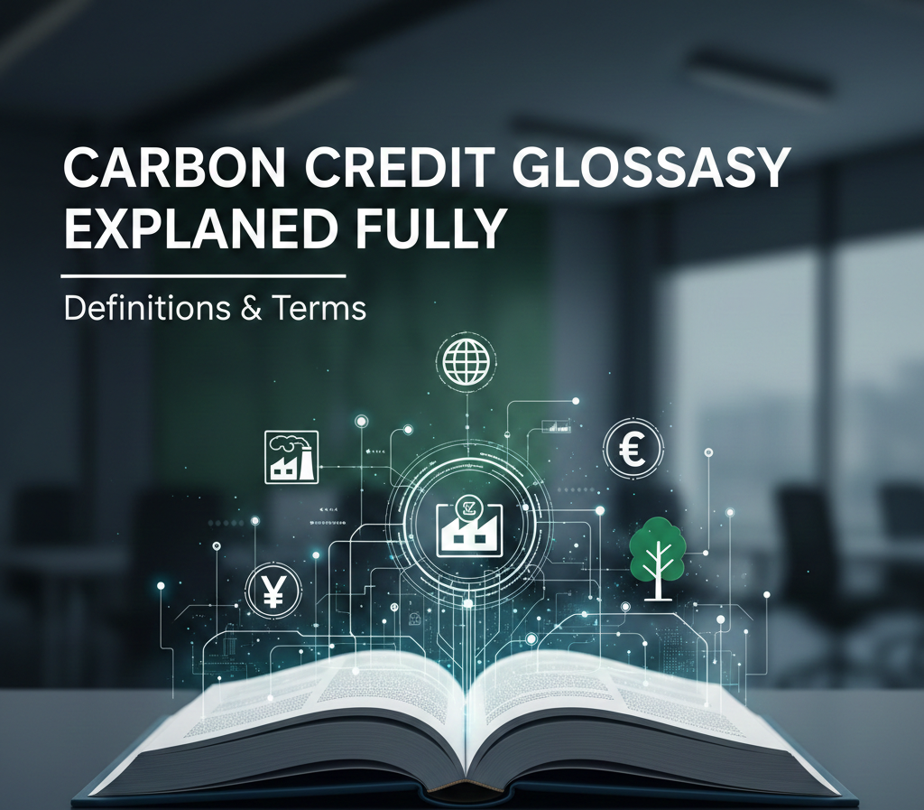 Ultimate Carbon Credit Glossary – Terms & Definitions