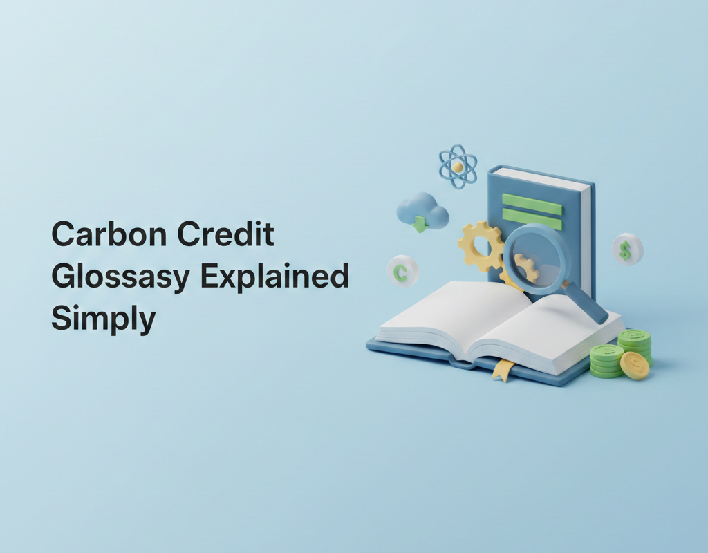 Carbon Credit Glossary Explained Simply
