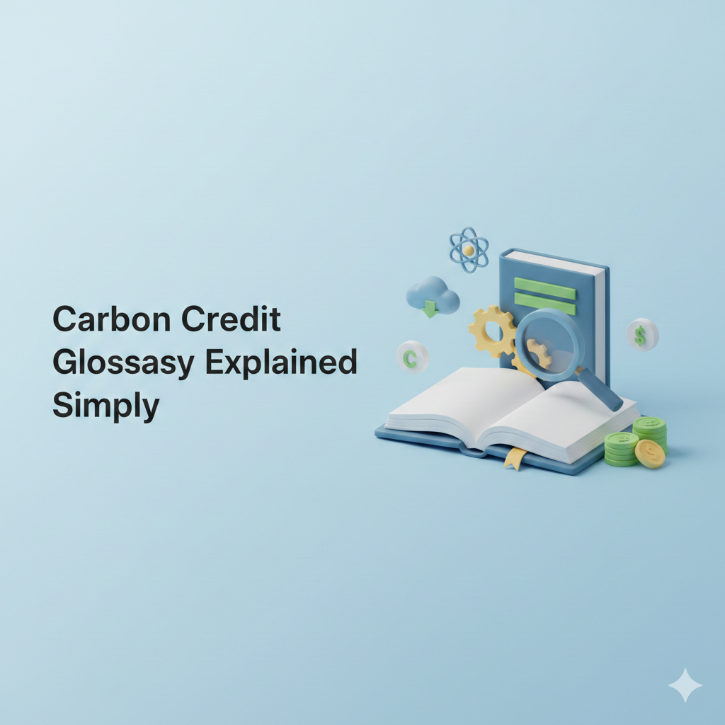 Carbon Credit Glossary Explained Simply