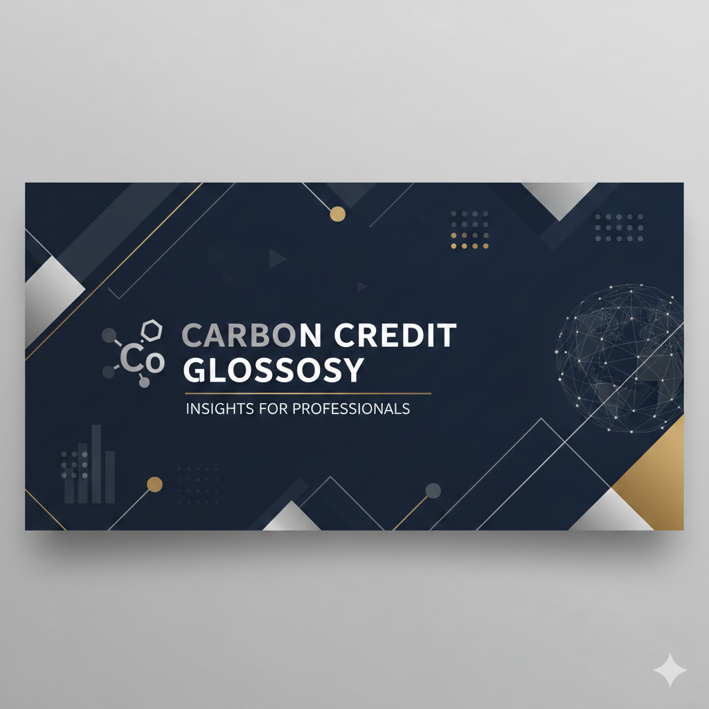 Complete Professional Handbook of Carbon Credit Terms