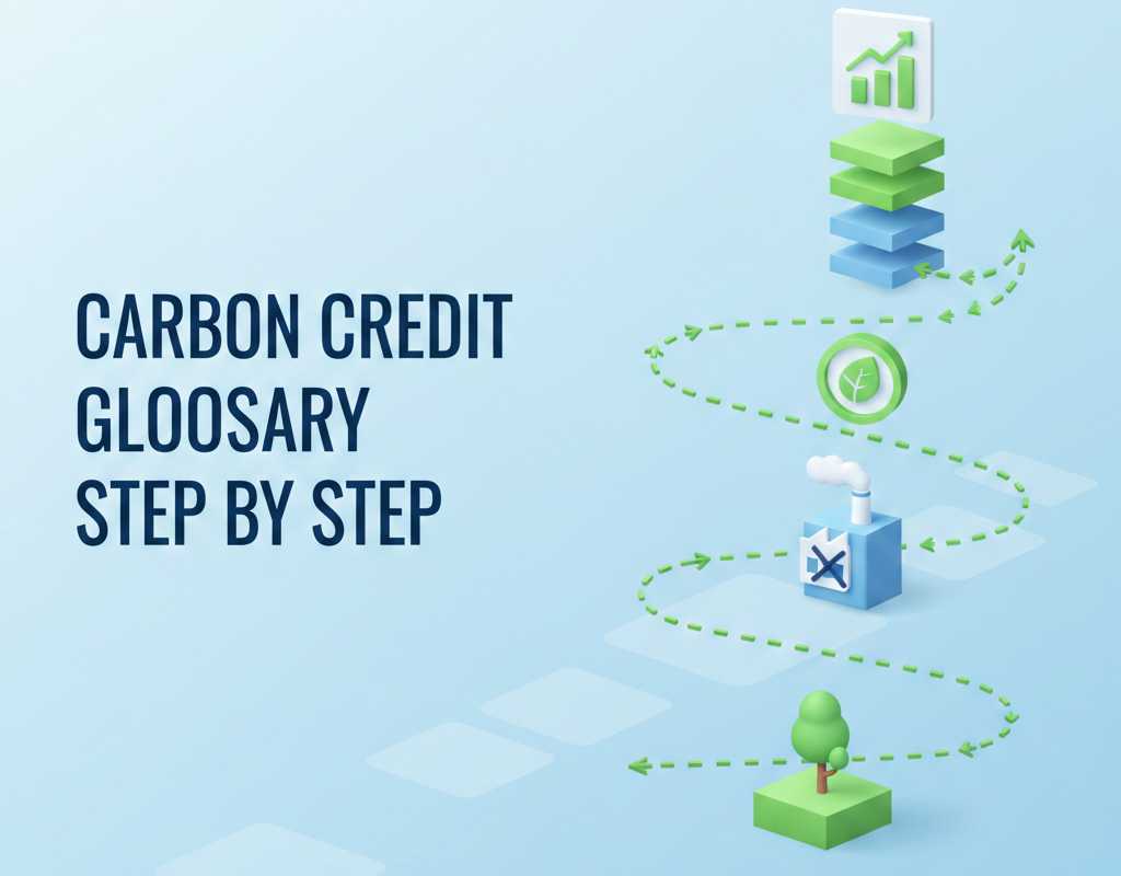 Carbon Credit Glossary Step by Step