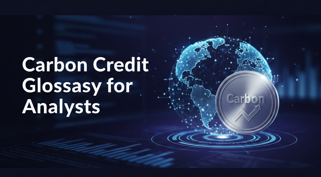 Analyst’s Guide to Carbon Credits: Comprehensive