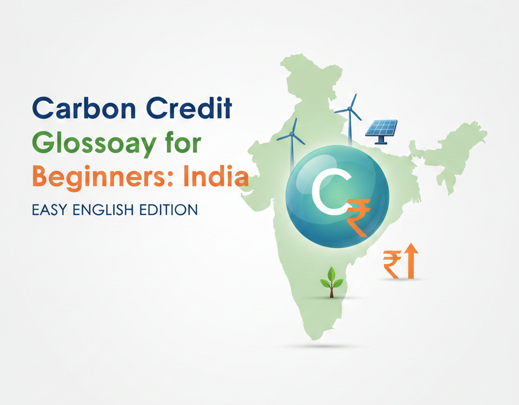 Carbon Credit Glossary for Beginners India