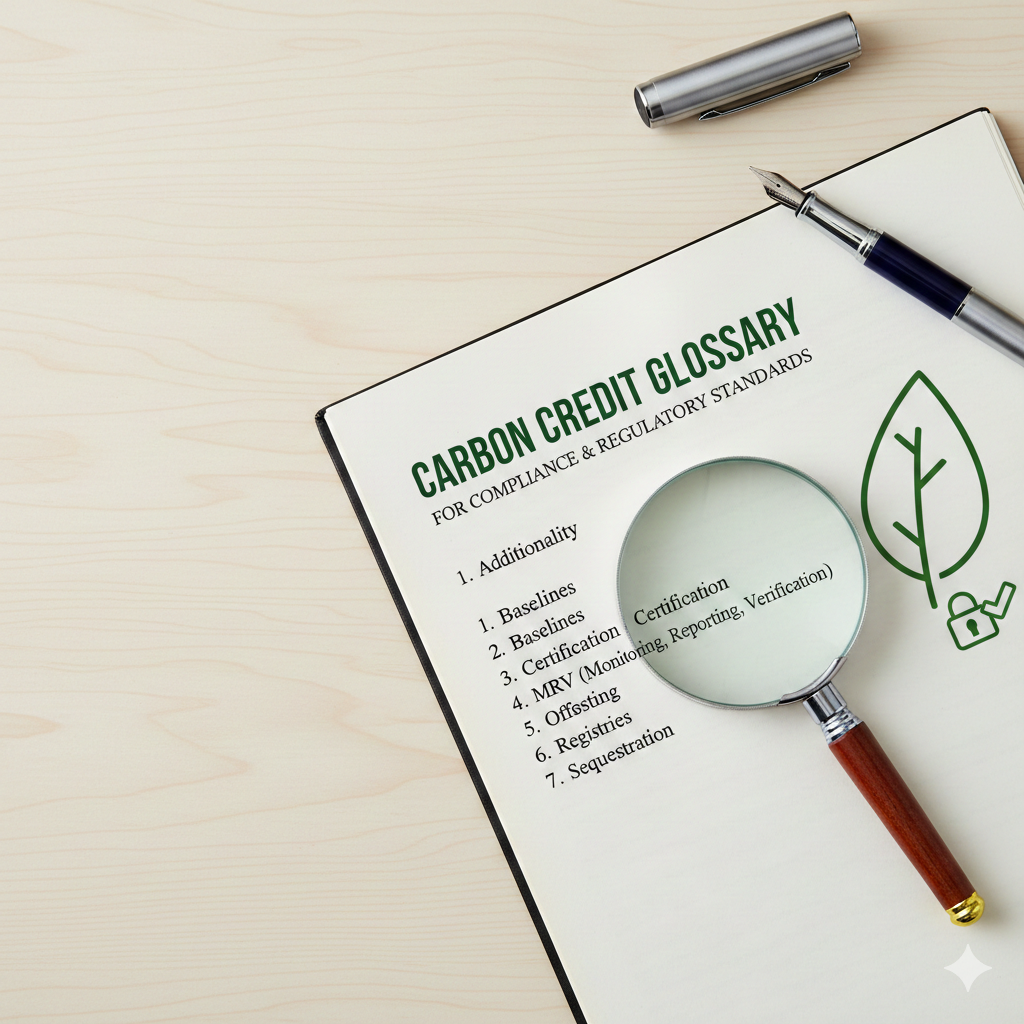 India Carbon Credit Glossary for Regulatory Compliance