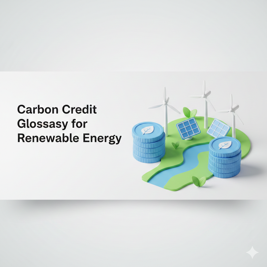 Carbon Credit Glossary for Renewable Energy