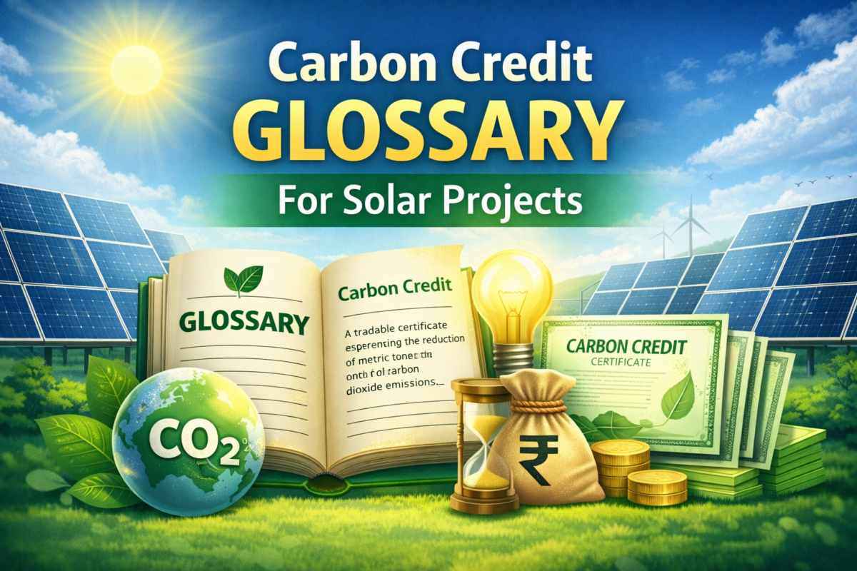 Solar Project Carbon Credit Terms