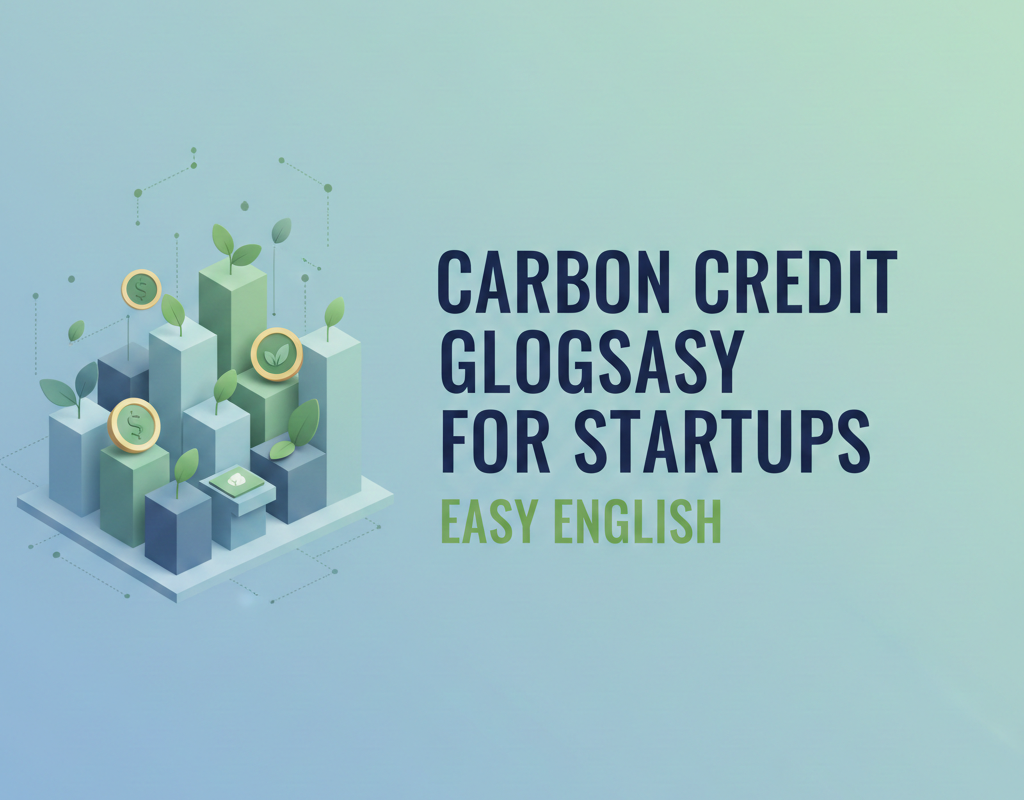 Carbon Credit Glossary for Startups