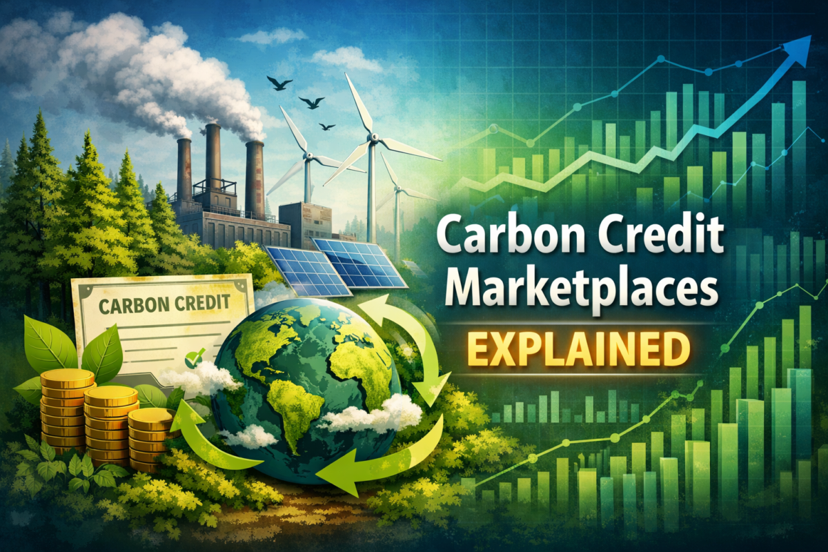 Carbon Credit Marketplaces Explained