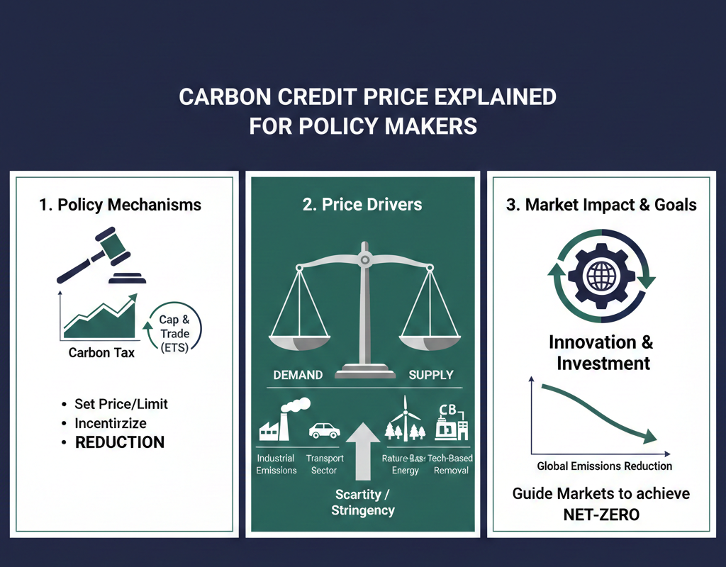 Carbon Credit Price Explained for Policy Makers