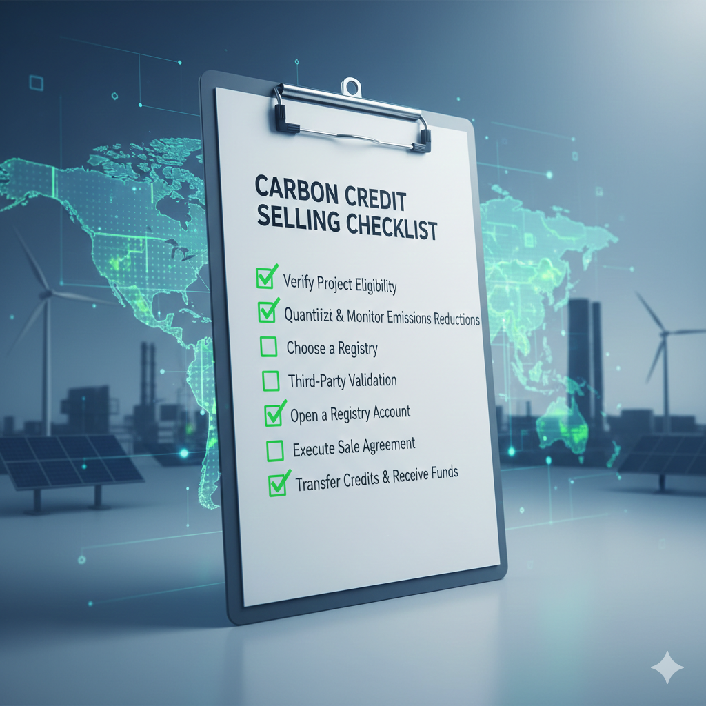 Carbon Credit Selling Checklist
