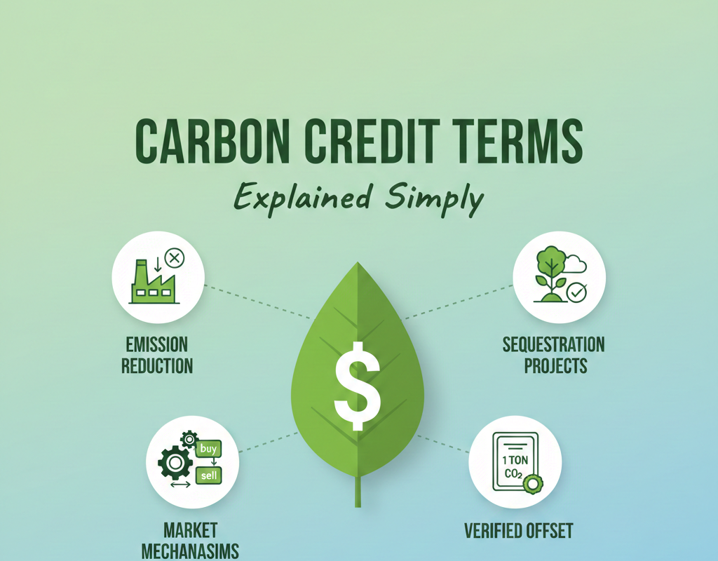 Carbon Credit Terms Explained Simply