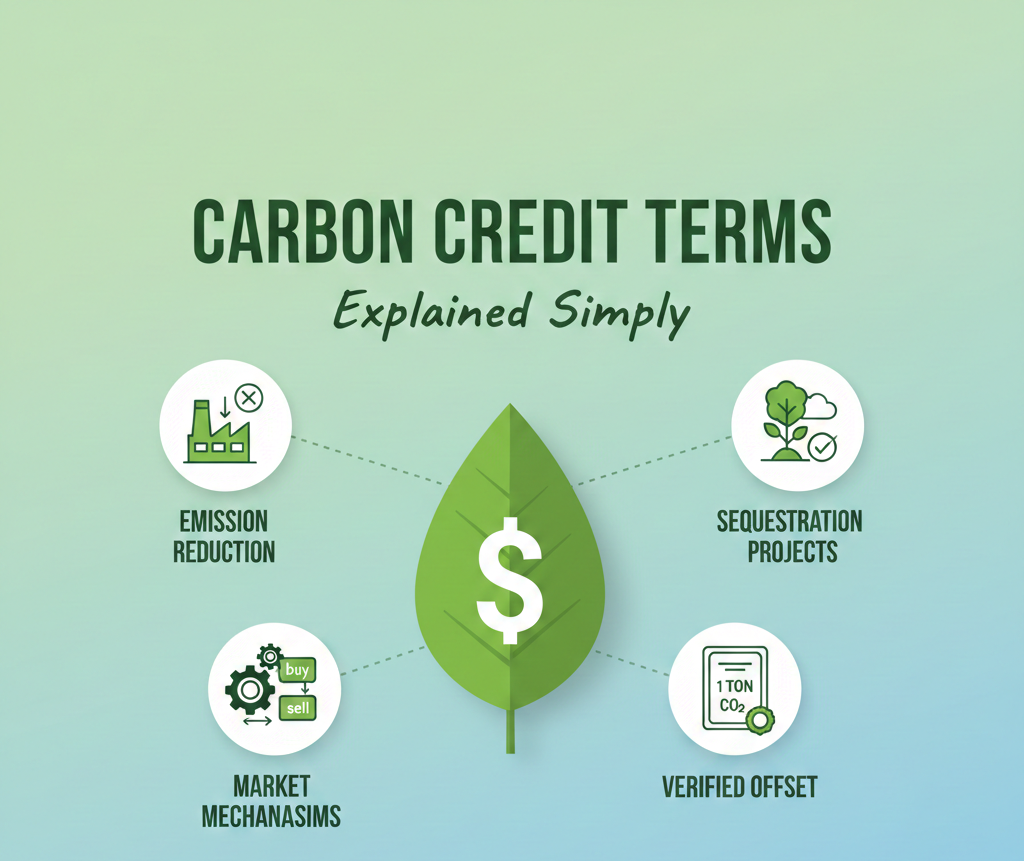 Carbon Credit Terms Explained Simply