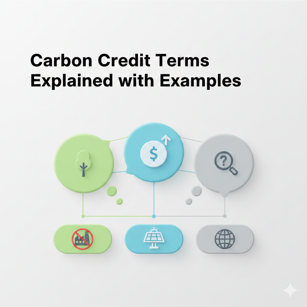 Carbon Credit Terms Explained with Examples