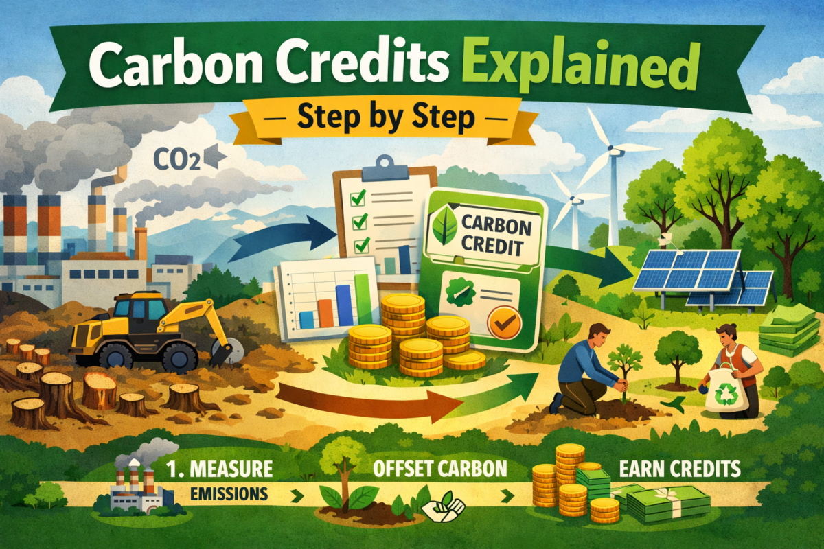 Understanding Carbon Credits Step by Step
