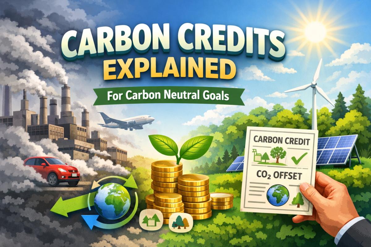 Achieving Carbon Neutral Goals with Carbon Credits