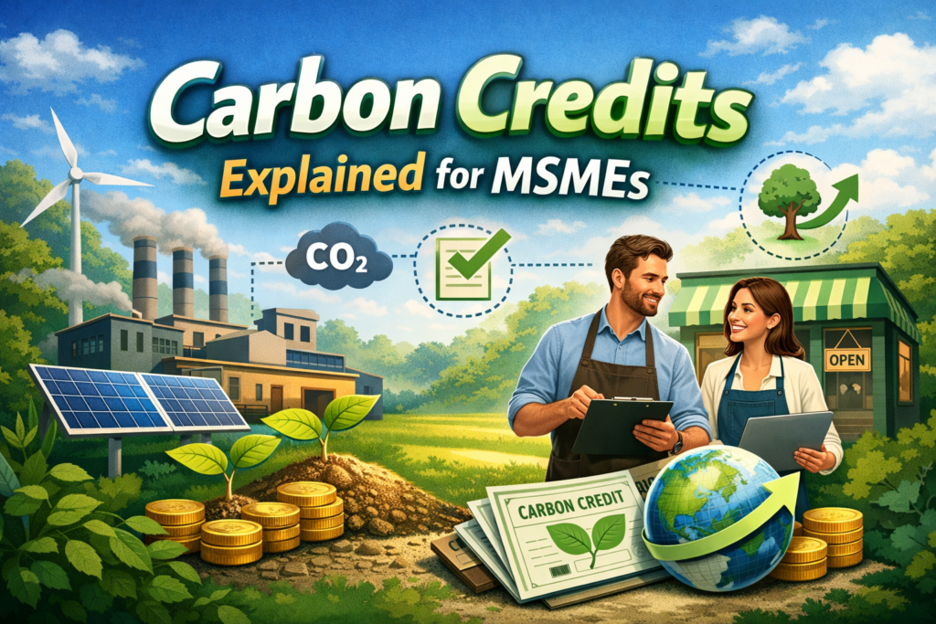 How MSMEs in India Can Leverage Carbon Credits