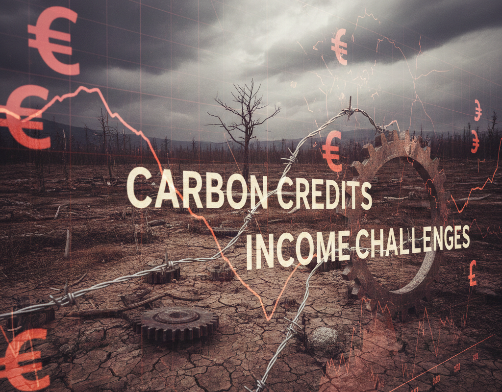 Carbon Credits Income Challenges in India