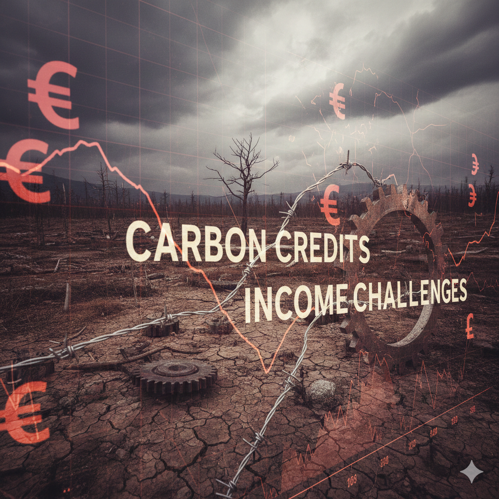 Carbon Credits Income Challenges in India