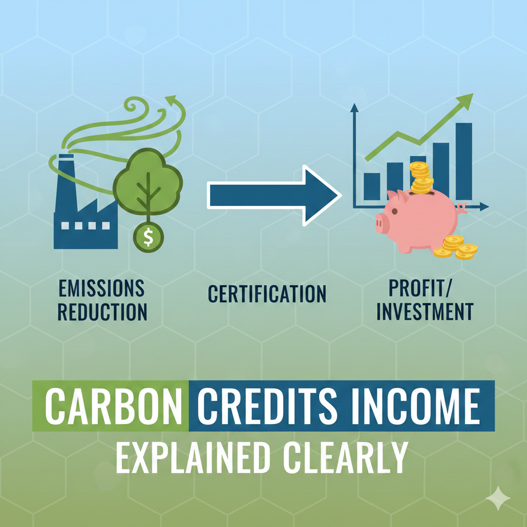 Carbon Credits Income Explained Clearly