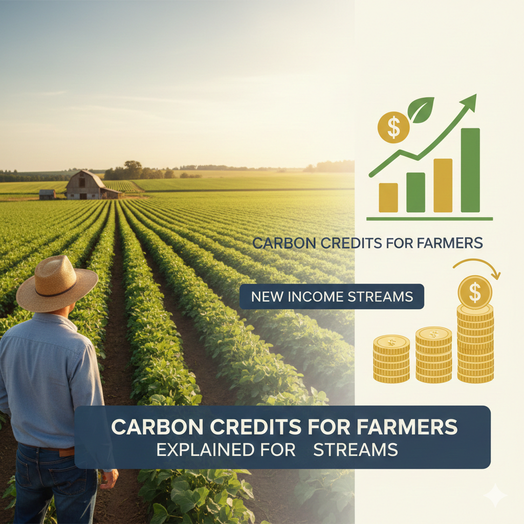 Carbon Credits Income Explained for Farmers