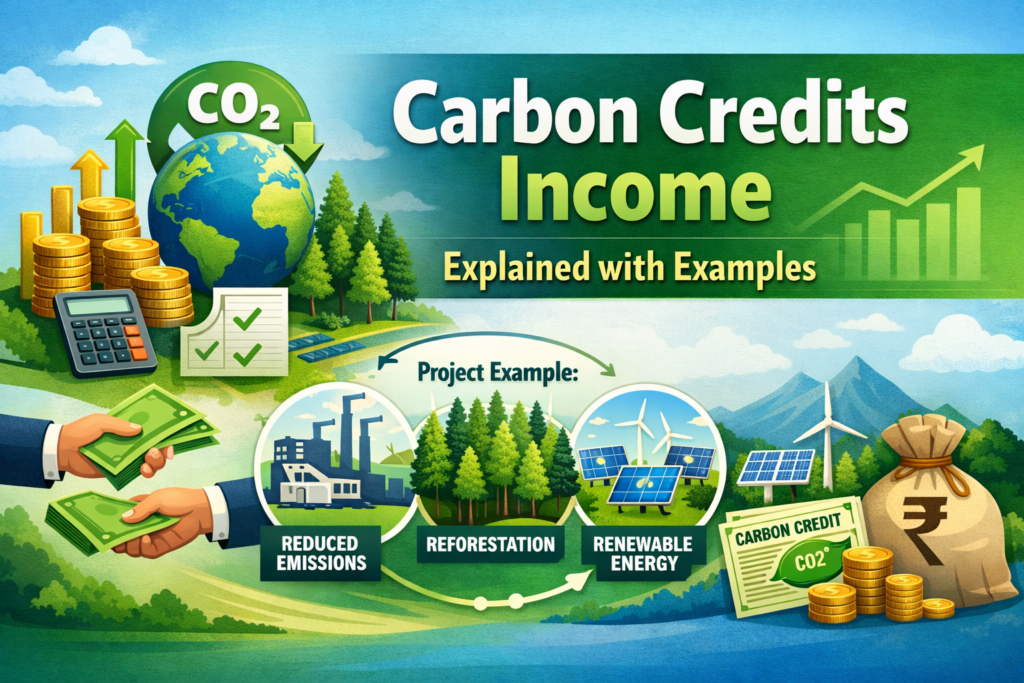 Carbon Credits Income Explained: How to Earn