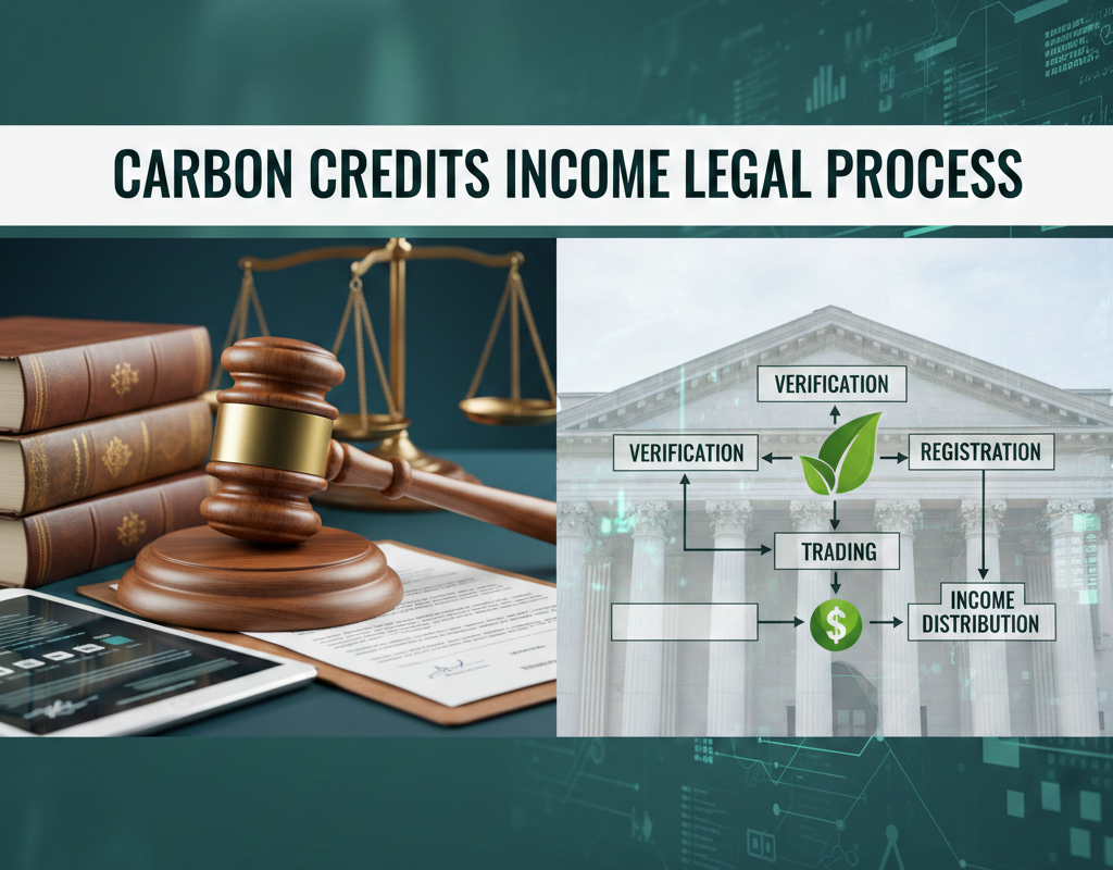 Carbon Credits Income Legal Process in India