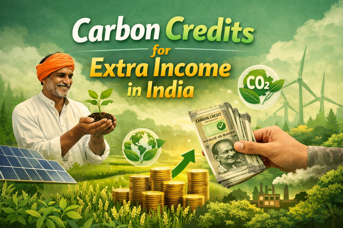 Carbon Credits for Extra Income in India