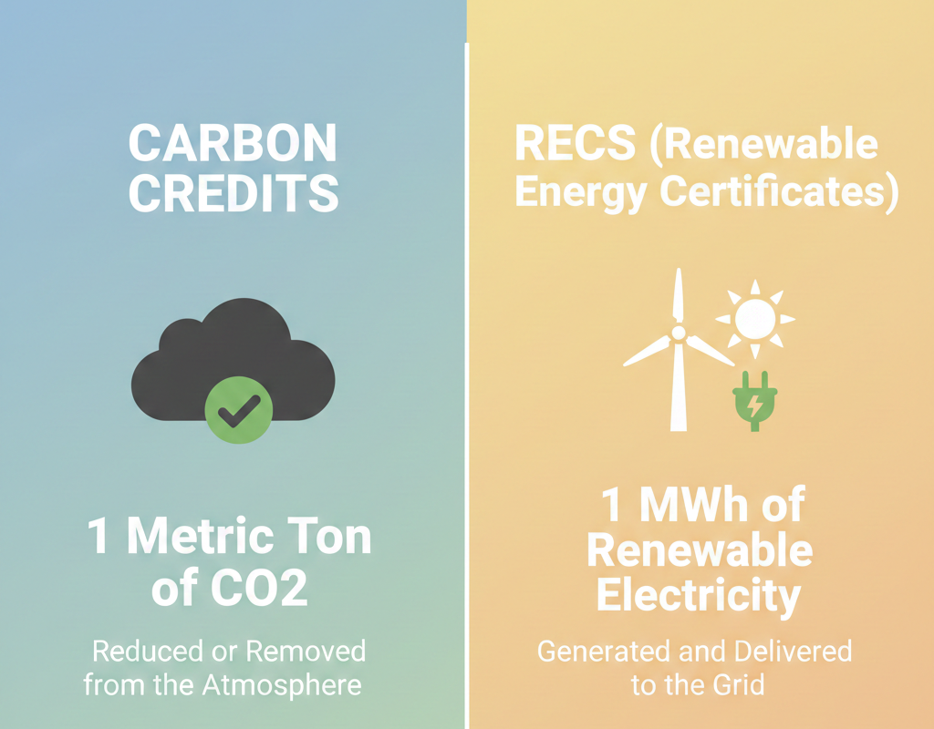 Understanding Carbon Credits and RECs