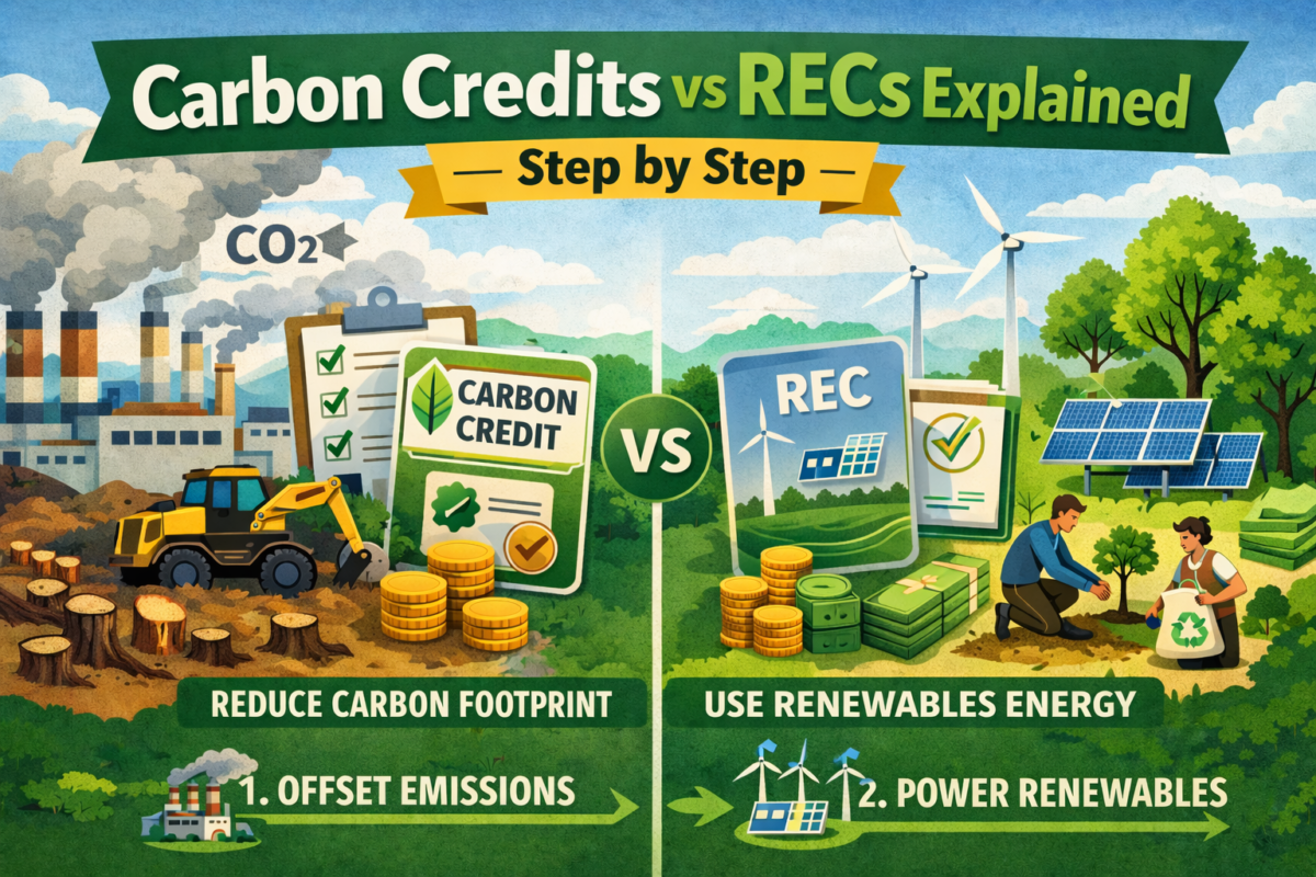 Step-by-Step Insights into Carbon Credits and RECs