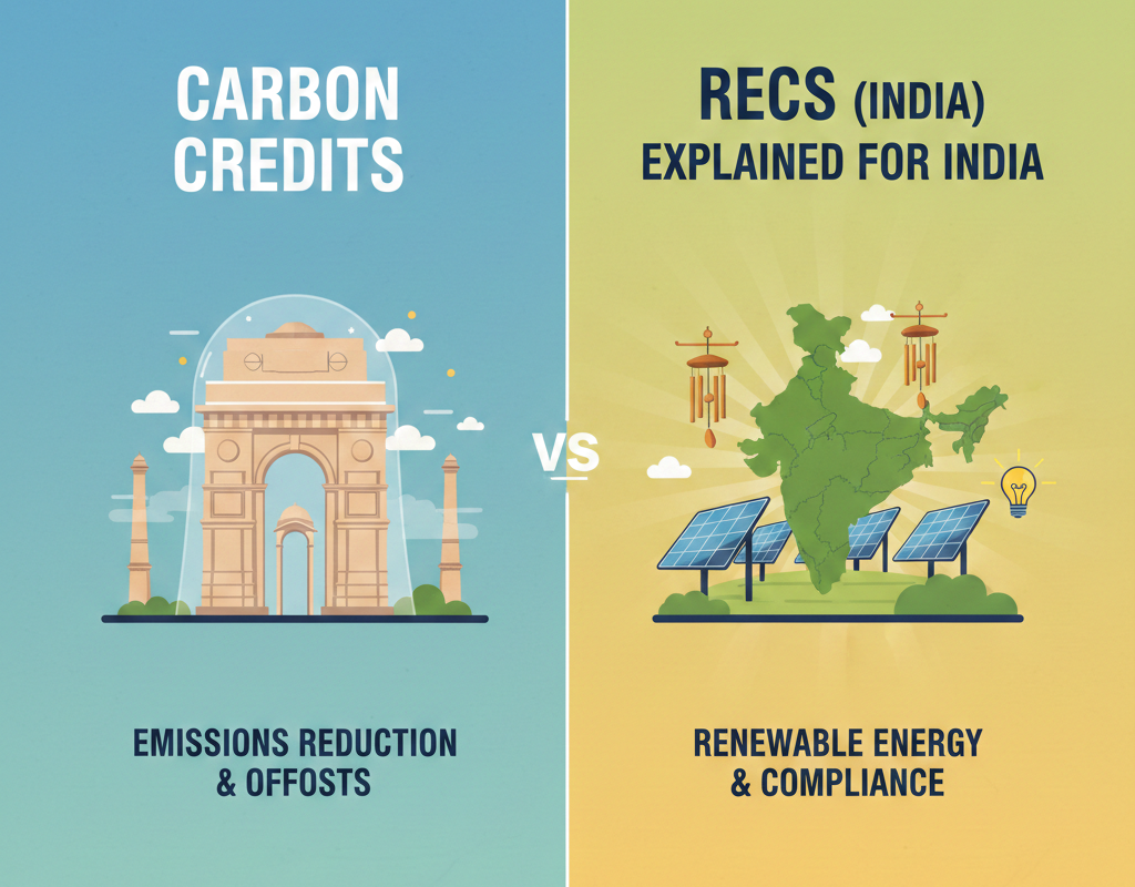 Navigating Carbon Credits and RECs in India
