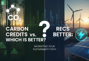 Choosing Between Carbon Credits and RECs