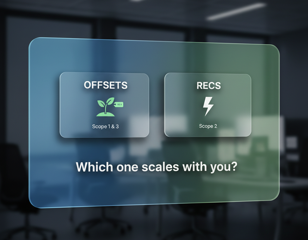 How Startups Can Navigate Carbon Credits vs RECs