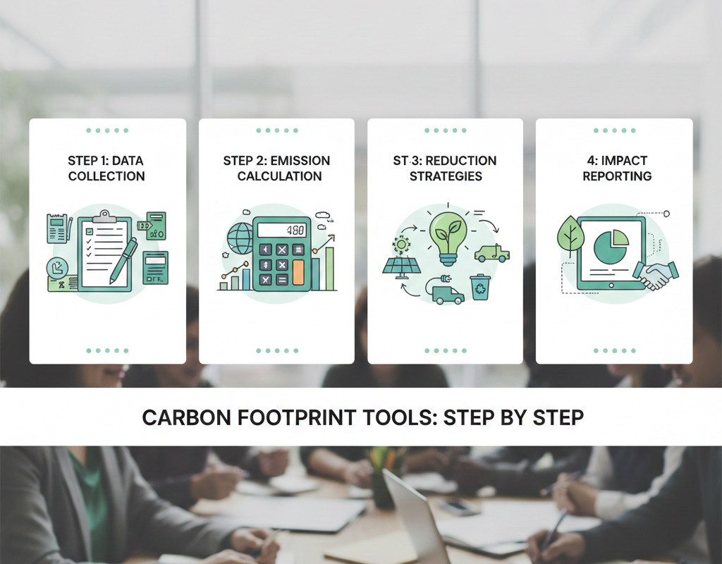 Carbon Footprint Tools Step by Step