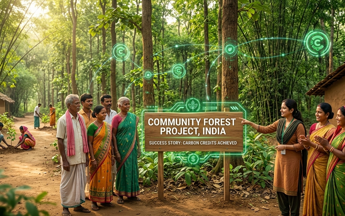 Community Forest Carbon Credits in India