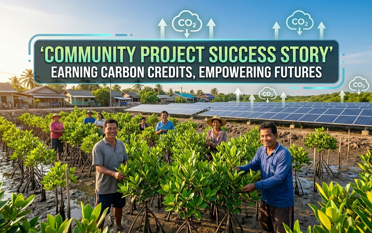 Community Led Carbon Credit Project Success