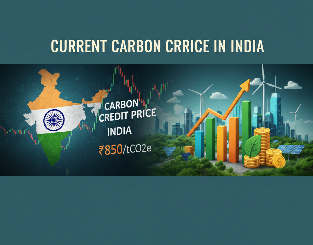 Current Carbon Credit Price in India
