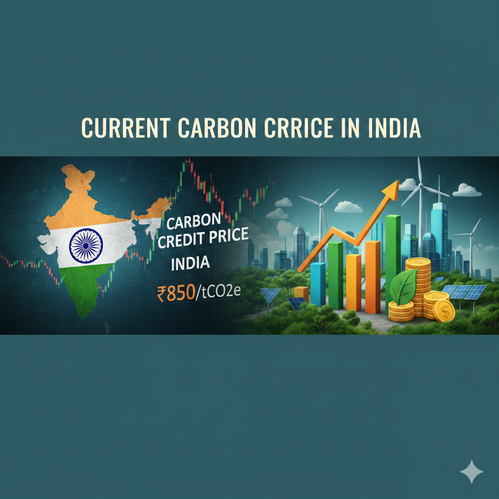 Current Carbon Credit Price in India