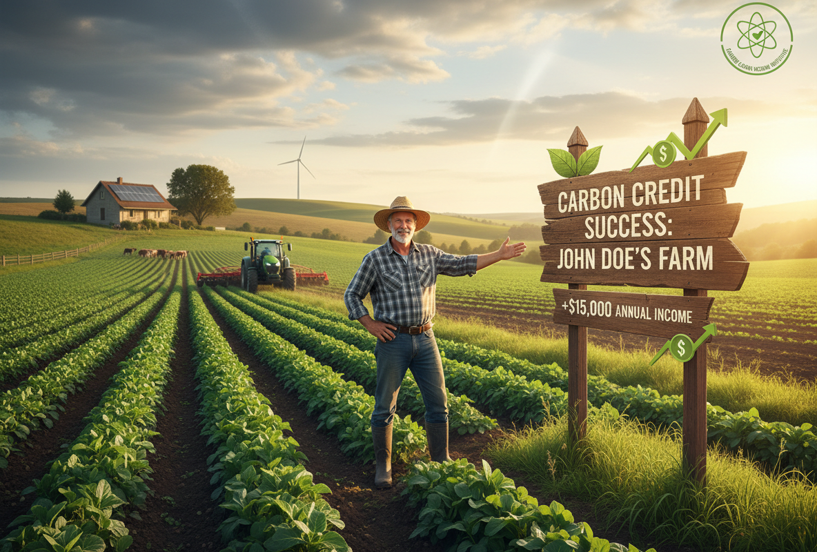 Empowering Farmers with Carbon Credits