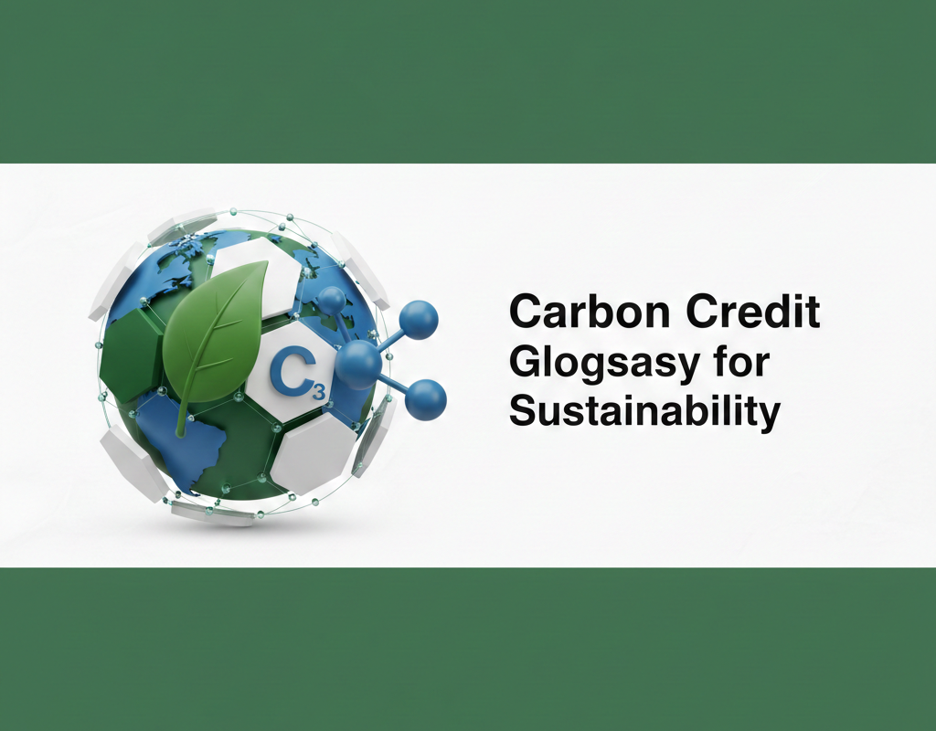 Carbon Credit Glossary for Sustainability