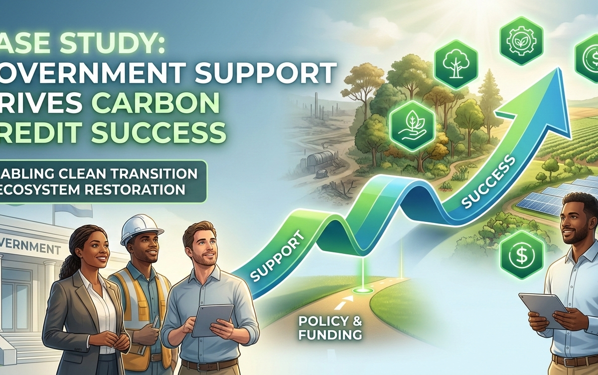 How Government Support is Driving Carbon Credit Success