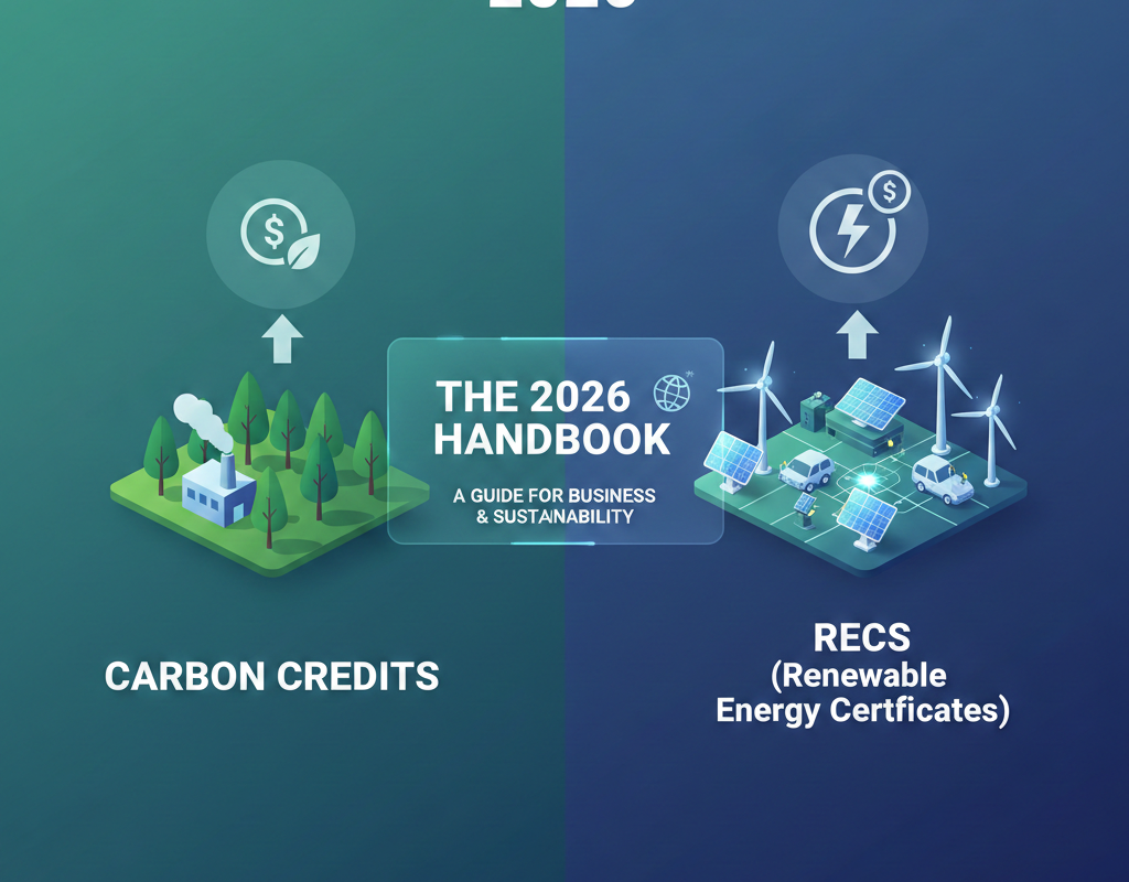 Guide for Carbon Credits vs RECs in 2026