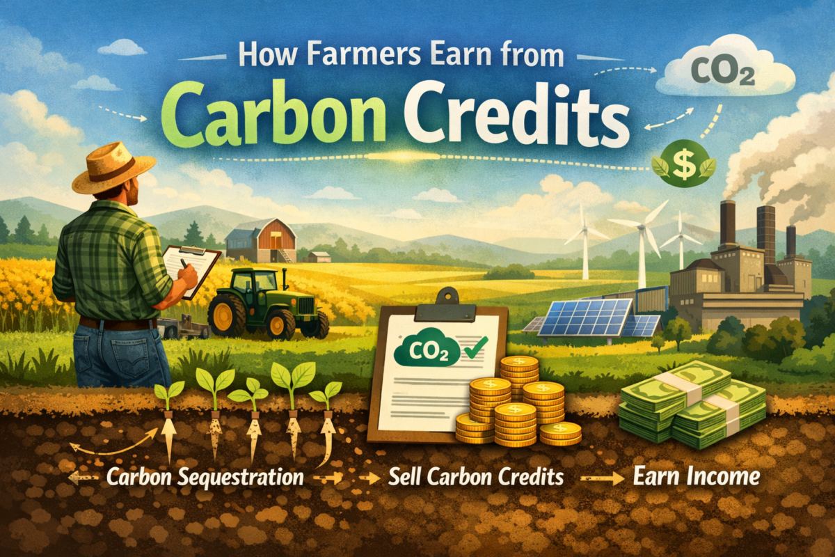 How Farmers Earn from Carbon Credits