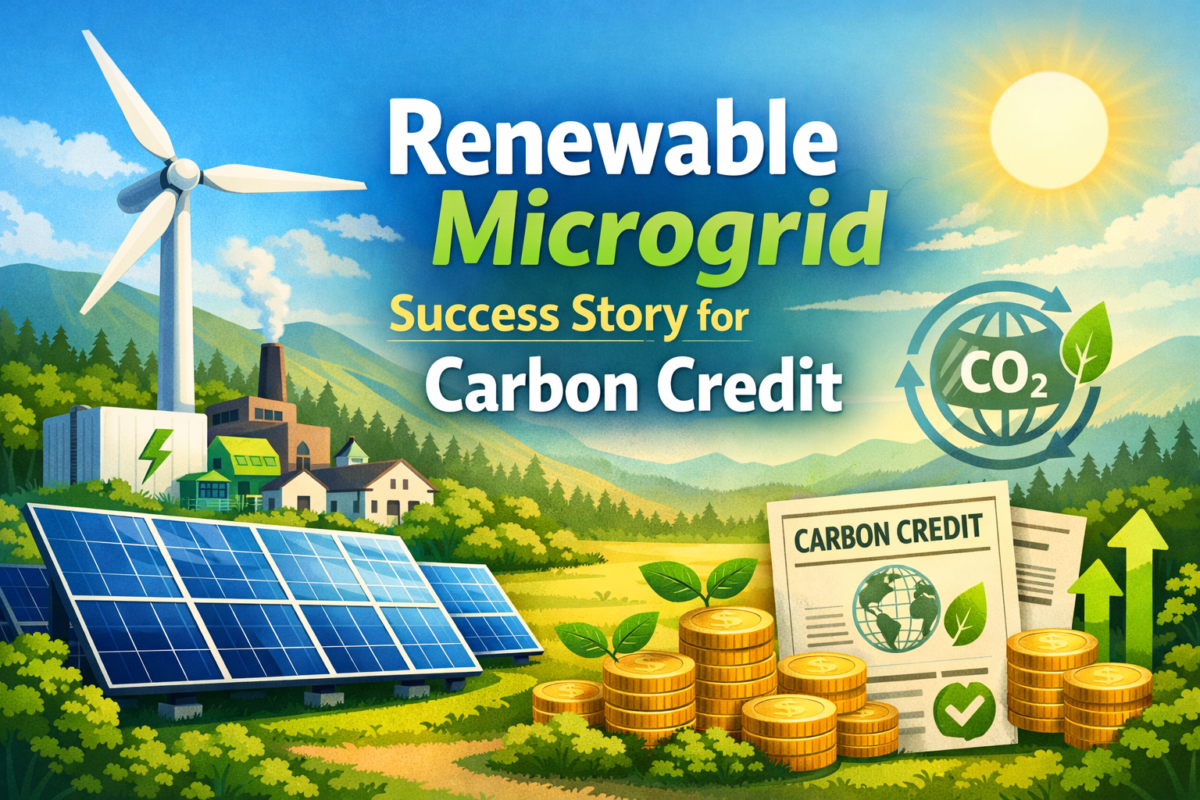 Carbon Credit Success Through Renewable Microgrids