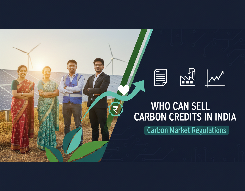 Who Can Sell Carbon Credits in India