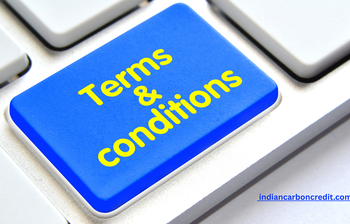Terms and Conditions image indiancarboncredit.com